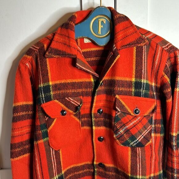 Vintage Melton wool flannel - M - Picture 3 of 7